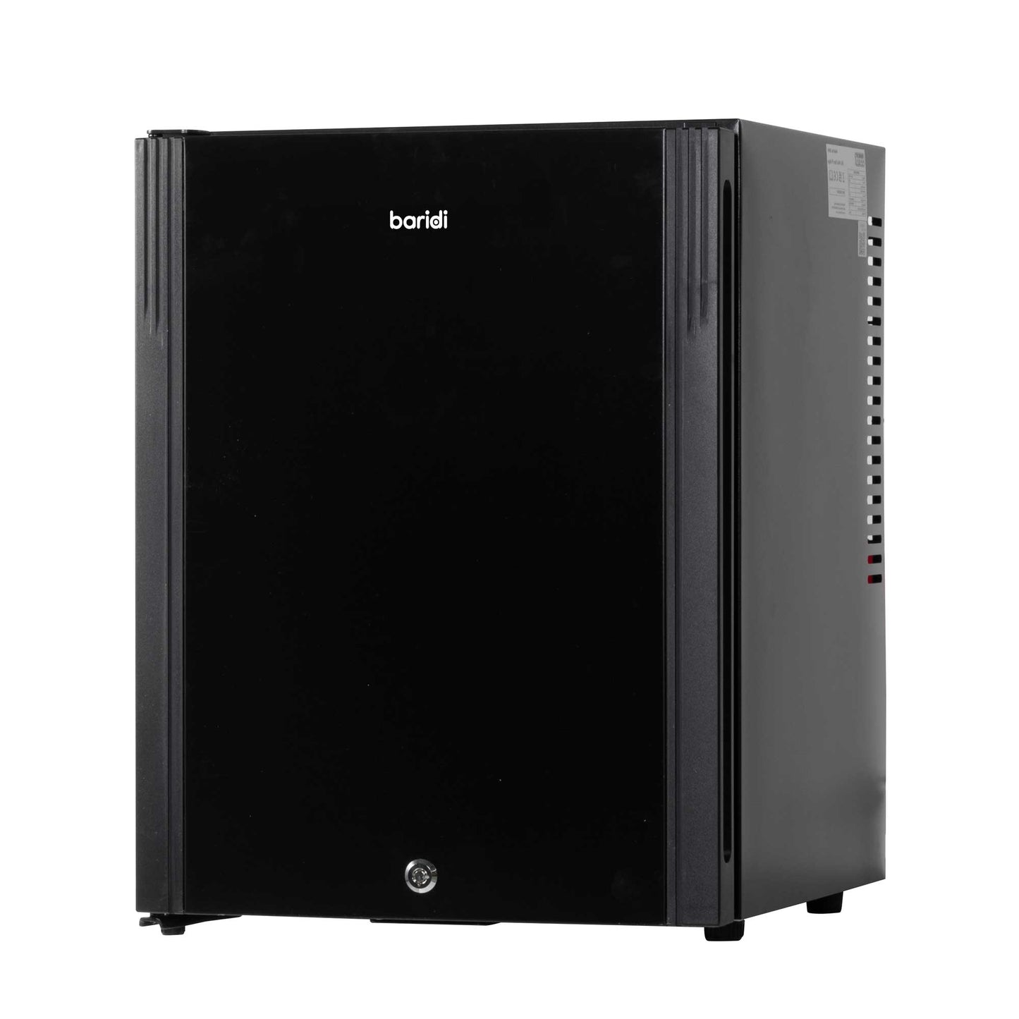 Baridi 35L Ultra Quiet Drinks Mini Fridge with LED Light, Black - DH58