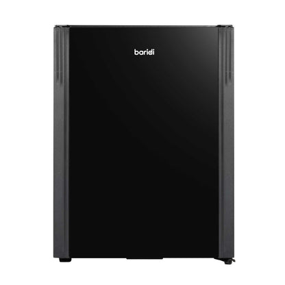 Baridi 35L Ultra Quiet Drinks Mini Fridge with LED Light, Black - DH58