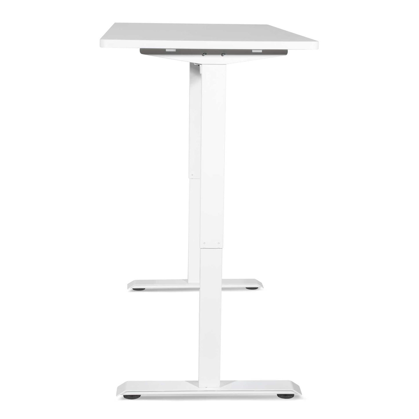 Single Motor Height-Adjustable Electric Sit & Stand Desk with White Desktop - DH67