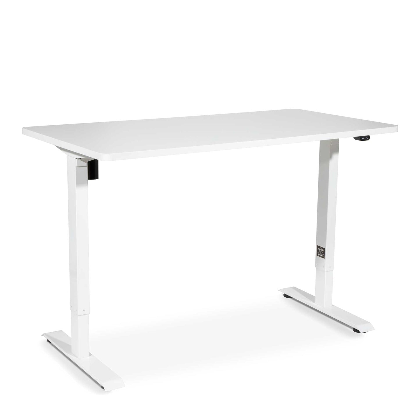Single Motor Height-Adjustable Electric Sit & Stand Desk with White Desktop - DH67