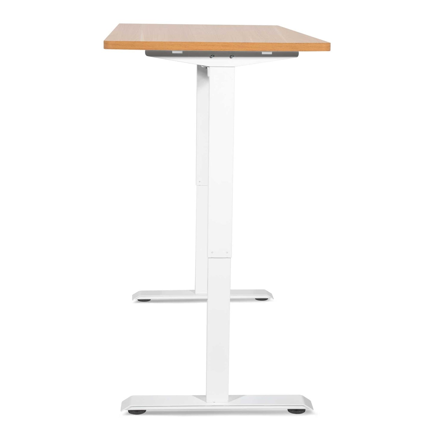 Single Motor Height-Adjustable Electric Sit & Stand Desk with Oak Desktop - DH68