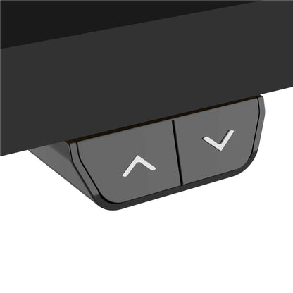 Single Motor Height-Adjustable Electric Sit & Stand Desk with Black Desktop - DH69