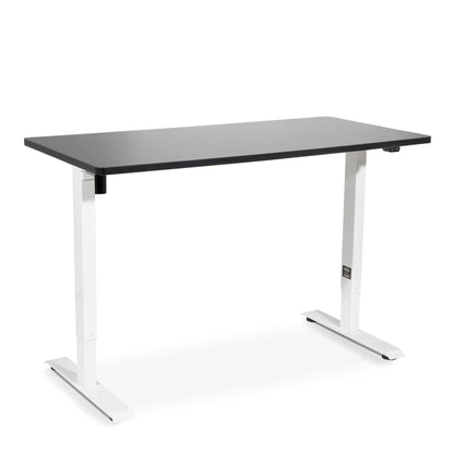 Single Motor Height-Adjustable Electric Sit & Stand Desk with Black Desktop - DH69