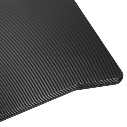 Single Motor Height-Adjustable Electric Sit & Stand Gaming Desk with Carbon Fibre Desktop - DH70