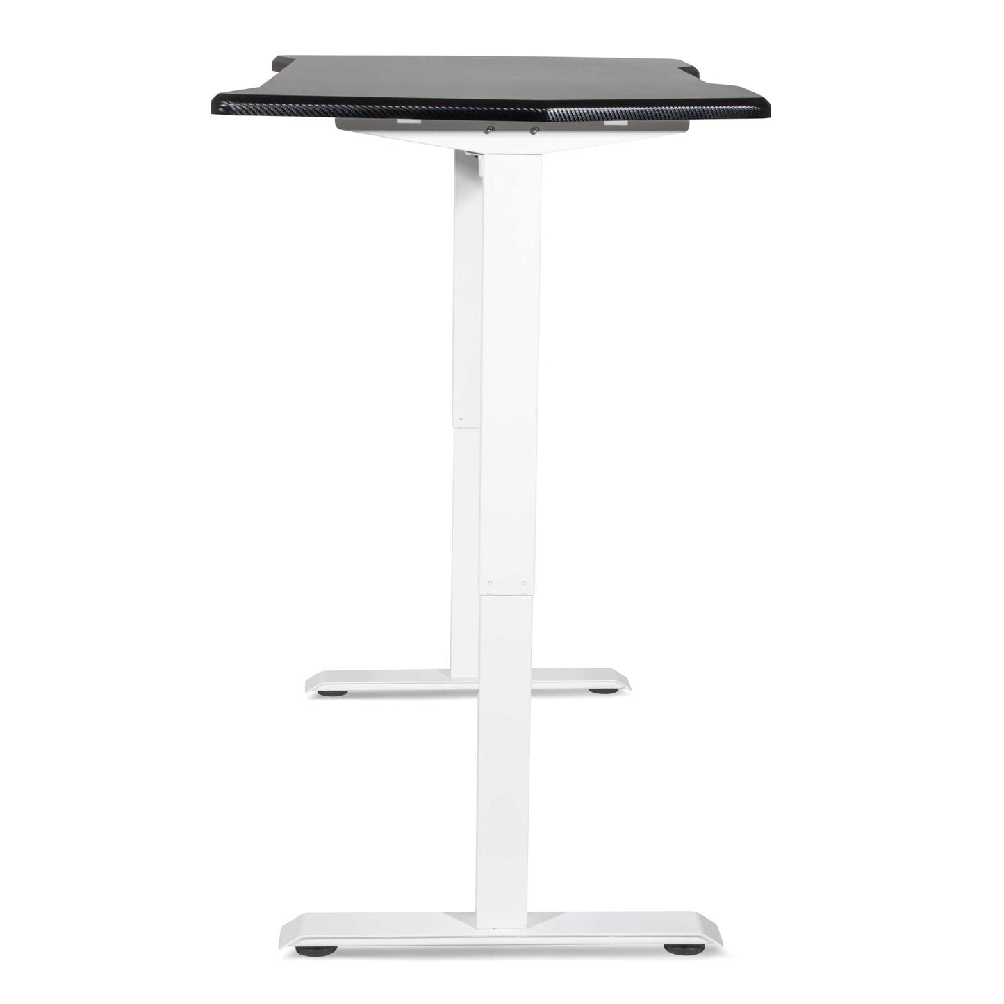 Single Motor Height-Adjustable Electric Sit & Stand Gaming Desk with Carbon Fibre Desktop - DH70
