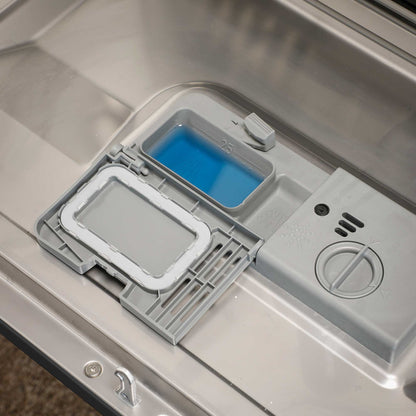 Baridi Compact Tabletop Dishwasher 6 Place Settings, 6 Programmes, Low Noise, 6.5L - Black - DH85