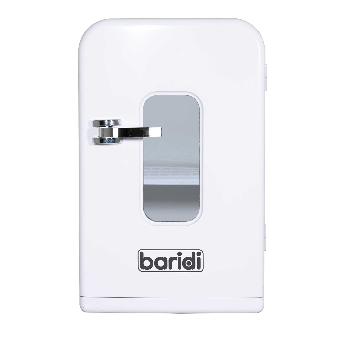 Baridi 15L Mini Fridge Cooler, 12V/230V, For Makeup, Cars, Bedrooms, Camping, White - DH94