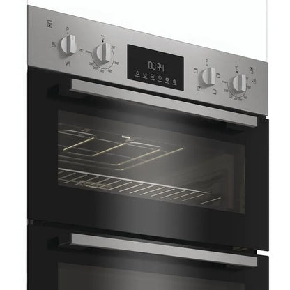 Indesit Built-in Electric Fan Double Oven | DII10DIX | Stainless Steel
