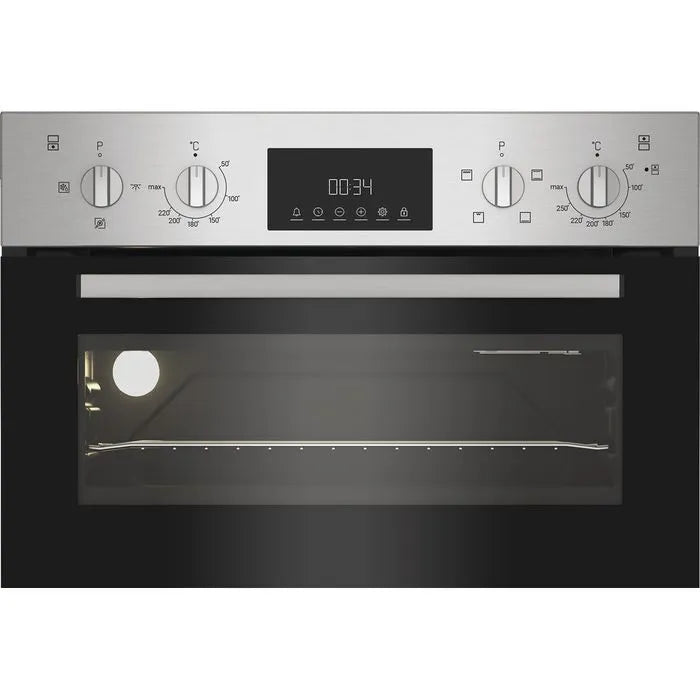 Indesit Built-in Electric Fan Double Oven | DII10DIX | Stainless Steel