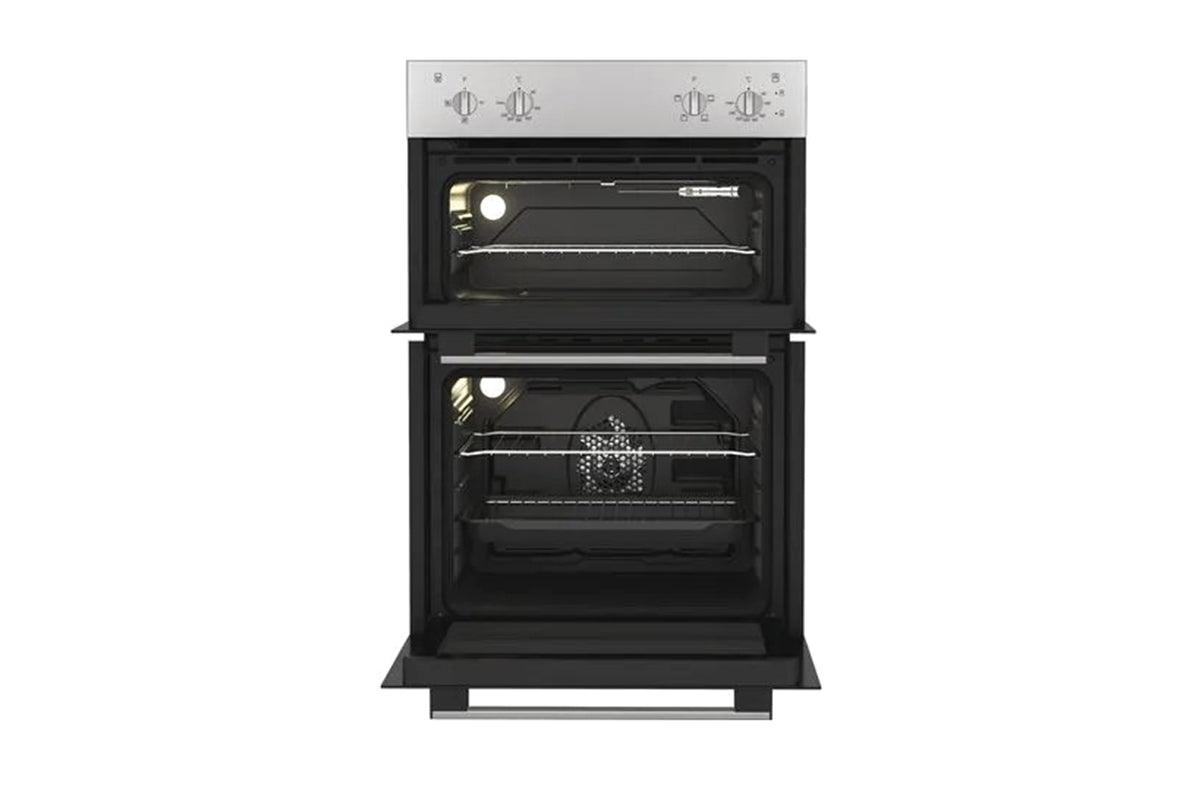 Indesit Built-in Electric Fan Double Oven | DII10NS | Silver