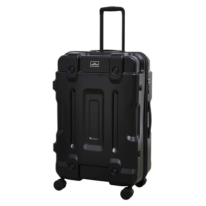 3-Piece Lightweight ABS/PC Luggage Set with TSA Locks  - 20", 24", 28" - Black - DL10