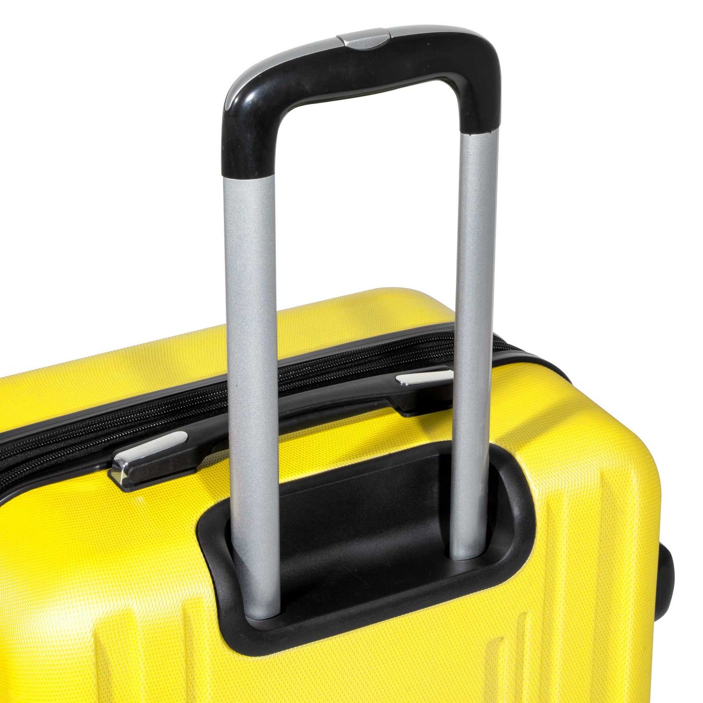 3-Piece Lightweight Luggage Suitcase Trolley Set ABS TSA Lock - Yellow - DL124