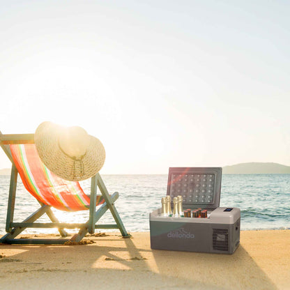 15L Portable Car Fridge, Freezer, Cool Box, 12/24V Compressor - DL12