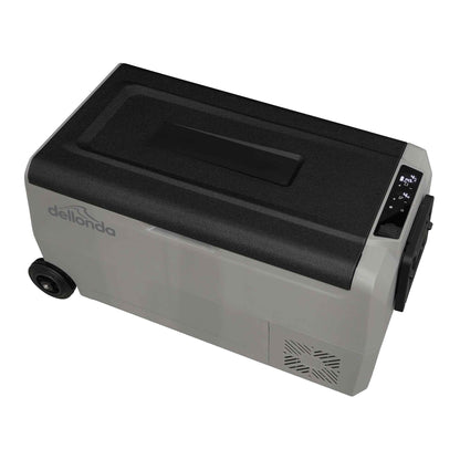 Dellonda 36L Portable Car Fridge, Freezer, 12/24/230V Dual Zone Compressor - DL131
