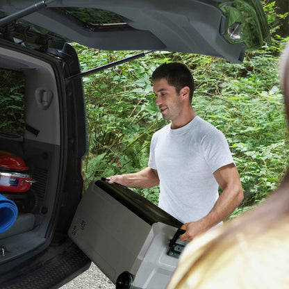 36L Portable Car Fridge, Freezer, 12/24V Dual Zone Compressor - DL13