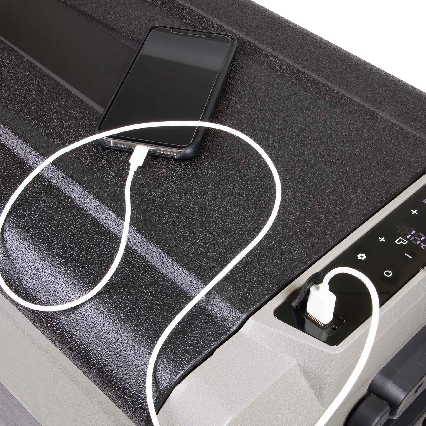 Dellonda 36L Portable Car Fridge, Freezer, 12/24/230V Dual Zone Compressor - DL131