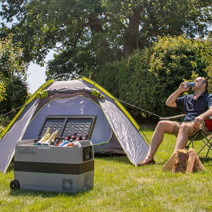 50L Portable Car Fridge, Freezer, 12/24V Dual Zone Compressor - DL14