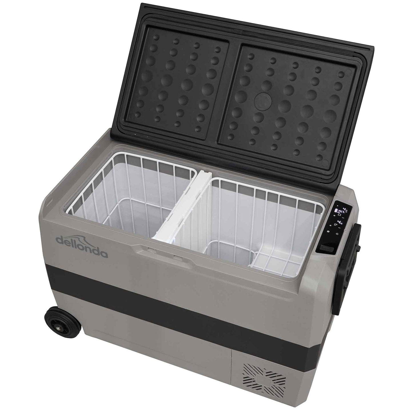 50L Portable Car Fridge, Freezer, 12/24V Dual Zone Compressor - DL14