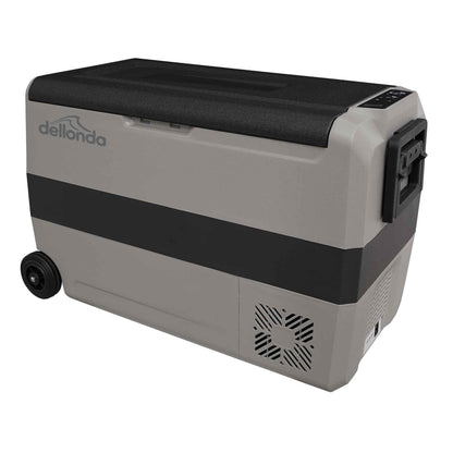 50L Portable Car Fridge, Freezer, 12/24/230V Dual Zone Compressor - DL132