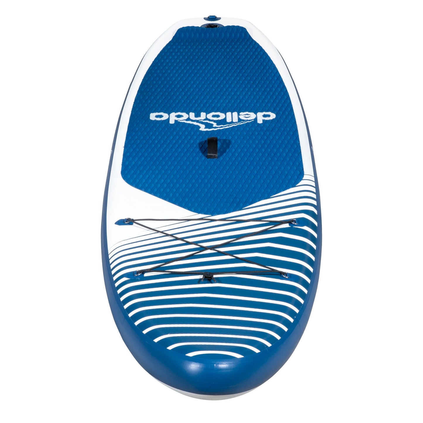 Inflatable Stand Up Paddle Board, SUP, Blue/White, 10'2", Leash, Pump, Carry Bag, DL153