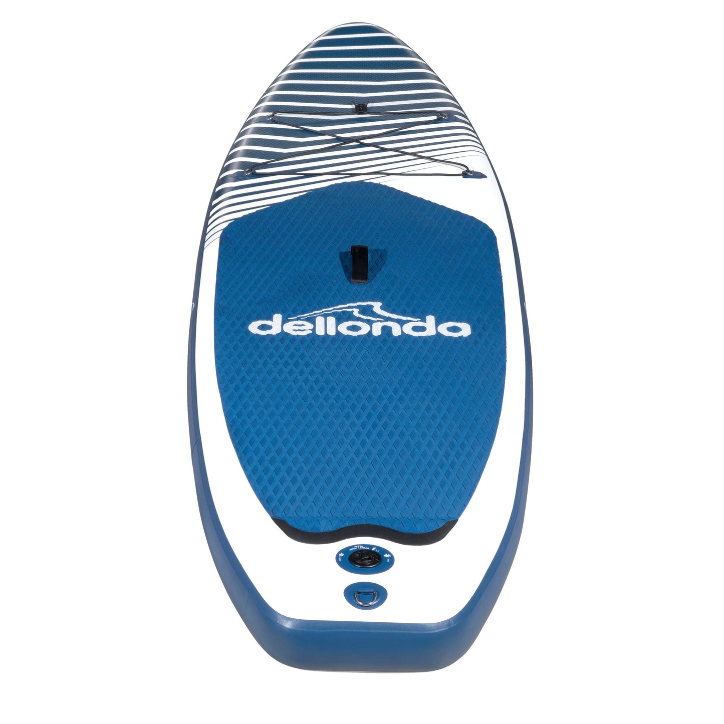 Inflatable Stand Up Paddle Board, SUP, Blue/White, 10'2", Leash, Pump, Carry Bag, DL153