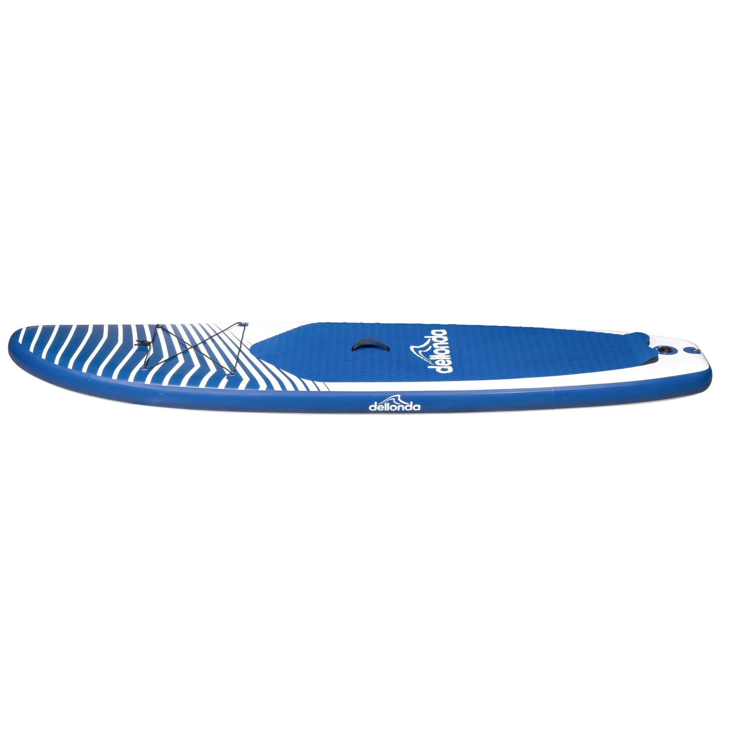 Inflatable Stand Up Paddle Board, SUP, Blue/White, 10'2", Leash, Pump, Carry Bag, DL153