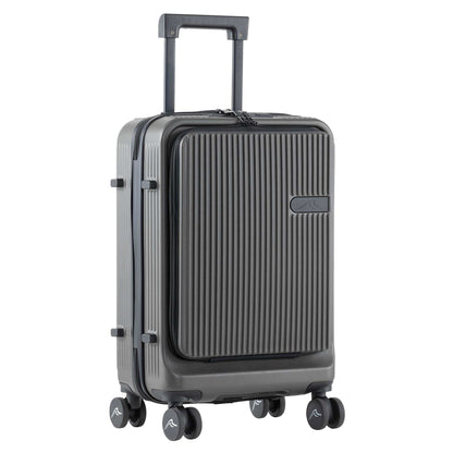 Dellonda 20" Cabin Size Luggage with Laptop Compartments, Dual TSA Lock, USB & 4 360° Wheels - DL157