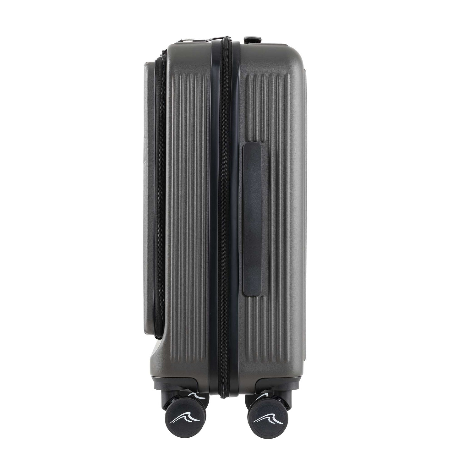 Dellonda 20" Cabin Size Luggage with Laptop Compartments, Dual TSA Lock, USB & 4 360° Wheels - DL157