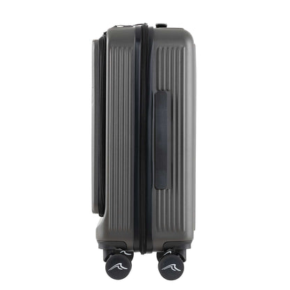 Dellonda 20" Cabin Size Luggage with Laptop Compartments, Dual TSA Lock, USB & 4 360° Wheels - DL157