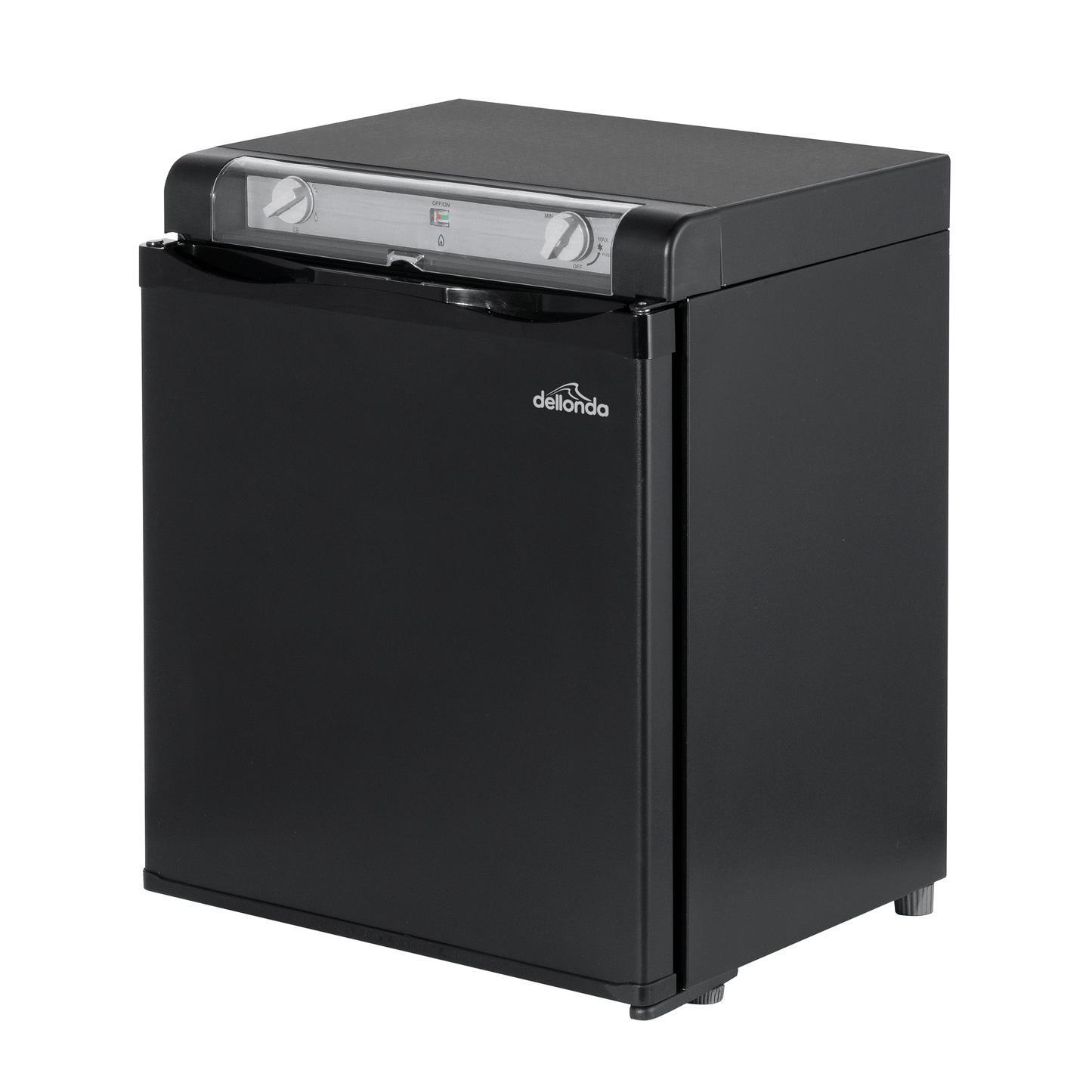 3 Way Fridge, Gas/12V/230V, 40L, for Camping, Motorhome, Truck - Black - DL158