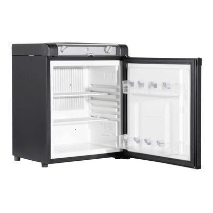 3 Way Fridge, Gas/12V/230V, 40L, for Camping, Motorhome, Truck - Black - DL158