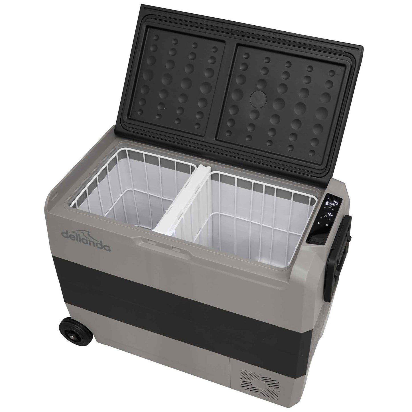 60L Portable Car Fridge, Freezer, 12/24V Dual Zone Compressor - DL15