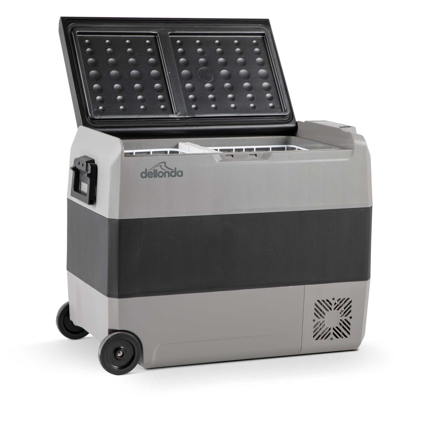 60L Portable Car Fridge, Freezer, 12/24/230V Dual Zone Compressor - DL133