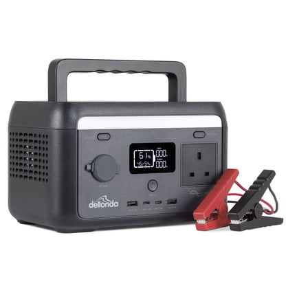 Portable Power Station, 300W, 204Wh, LiFePO4 Battery, 230V - DL160