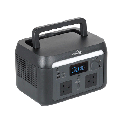 Portable Power Station, 600W, 512Wh, LiFePO4 Battery, 230V - DL161