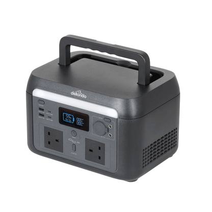 Portable Power Station, 600W, 512Wh, LiFePO4 Battery, 230V - DL161