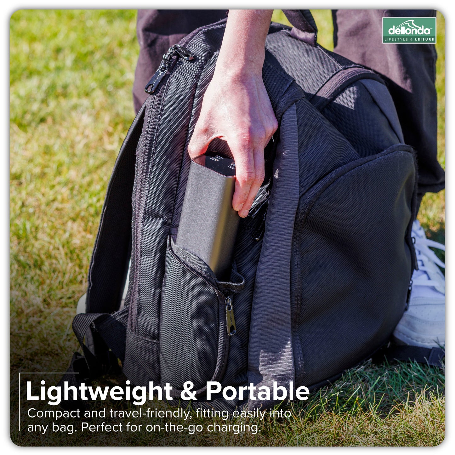 140W Power Bank, 27000mAh, 3-Port Portable Charger, Smart Digital Display - DL168