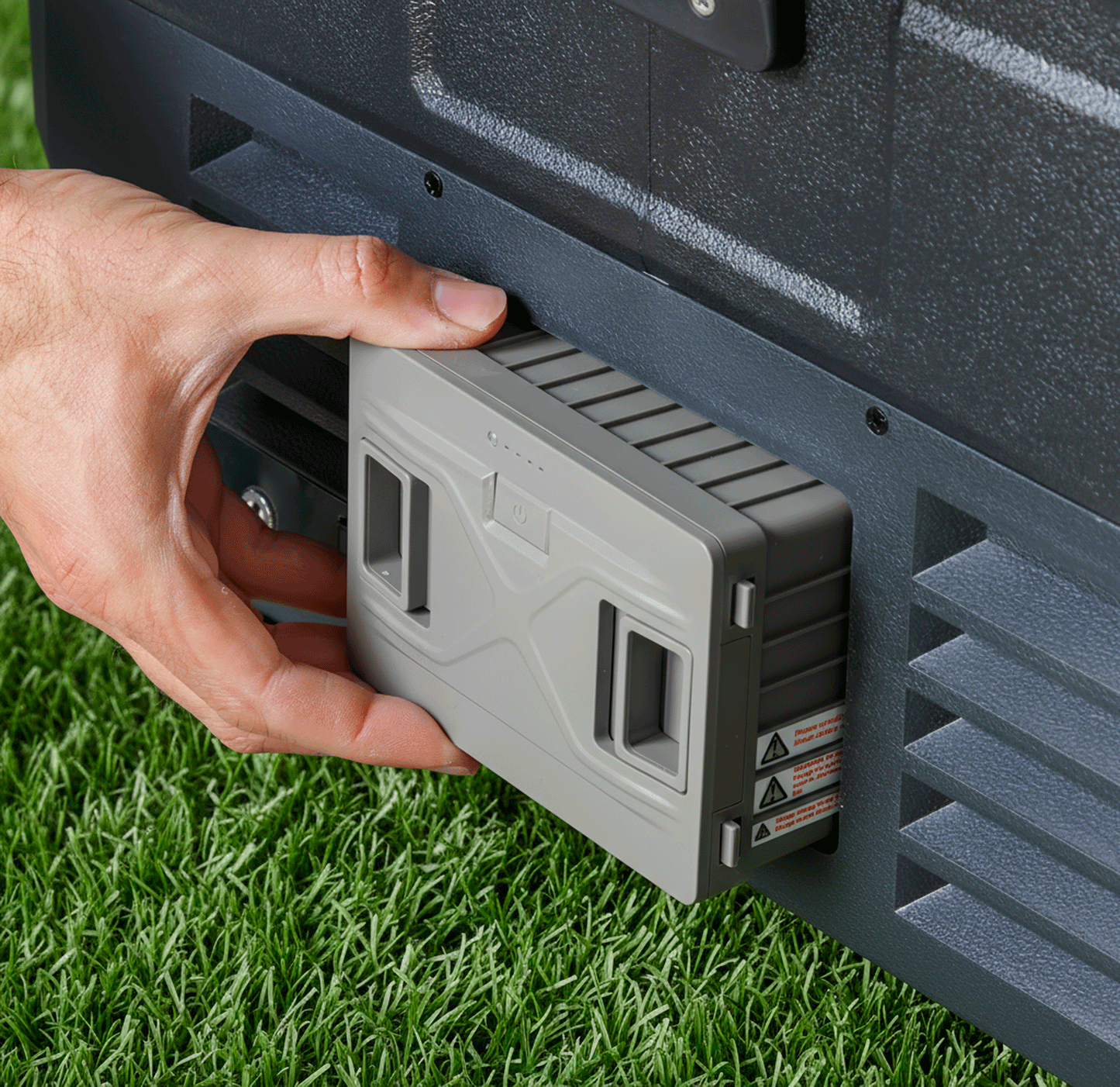 Portable Fridge Freezer/Cool Box 75L with 11.1V Battery & AC/DC 230V Adaptor - DL172