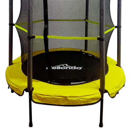 55" Kids Mini Trampoline with Safety Enclosure Net - Ages 3 to 8 - DL65