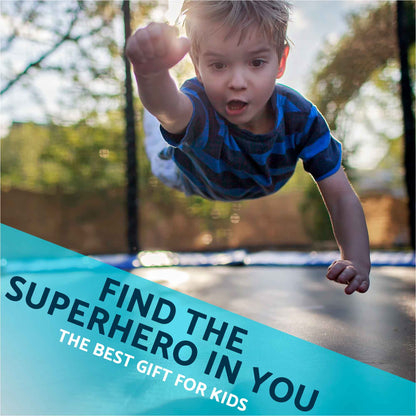 12ft Heavy-Duty Outdoor Trampoline for Kids with Safety Enclosure Net, Anchor Kit and Ladder - DL95