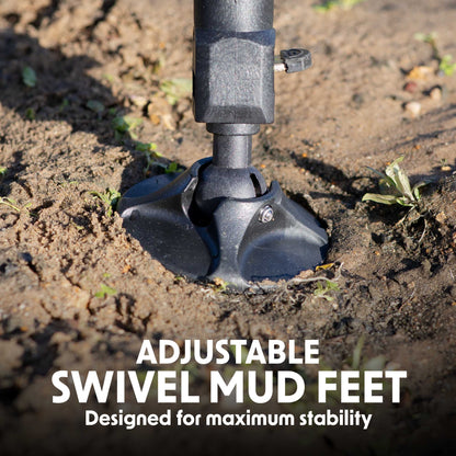 2-Man Fishing Bivvy/Carp Tent, Lightweight & Waterproof with Two Bedchairs - DL142