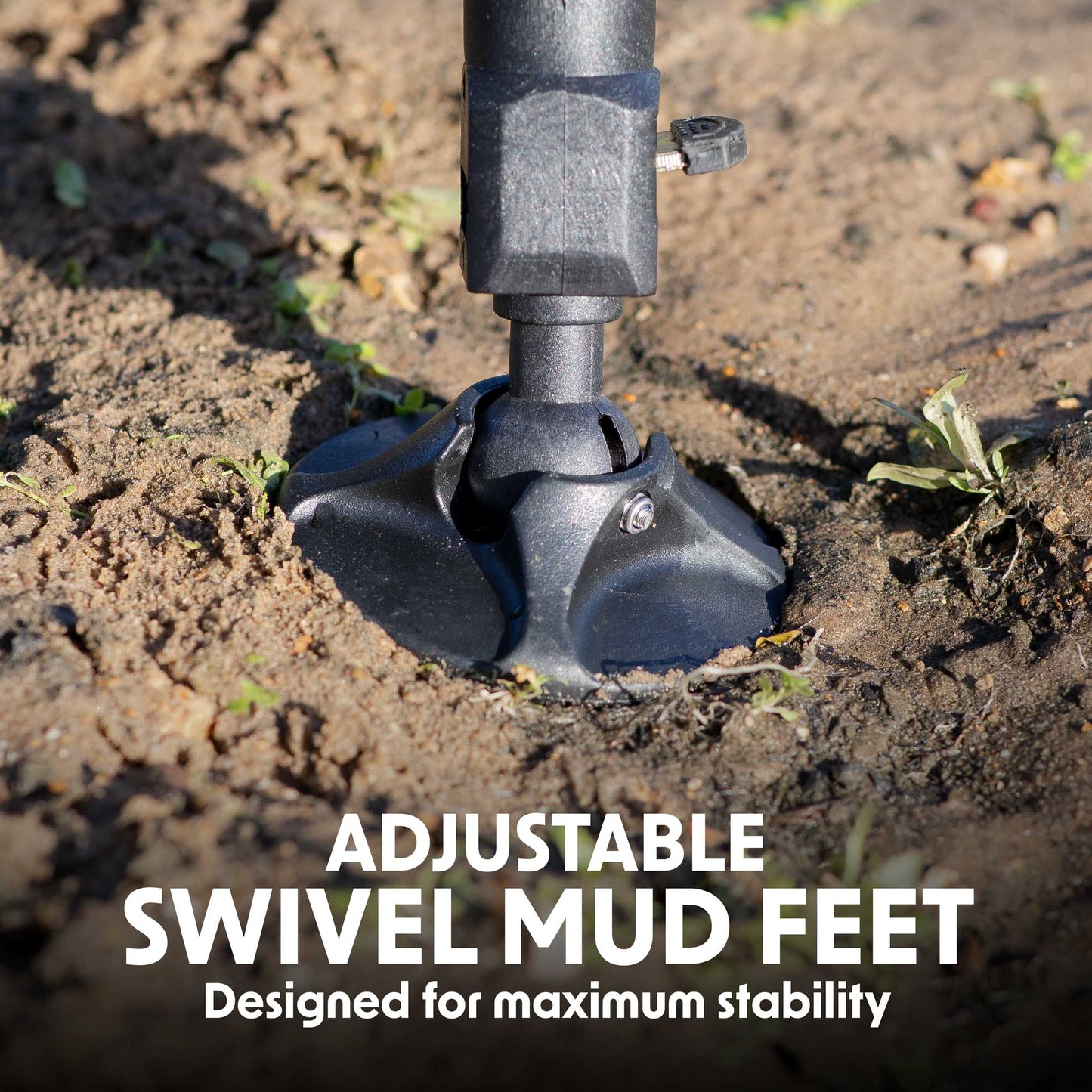 Deluxe Wide Adjustable Bedchair Fleece Mattress & Pillow 6 Adjustable Feet - DL78