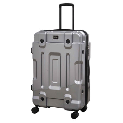 3-Piece Lightweight Luggage Set with TSA Lock, ABS/PC - 20", 24", 28" - Silver - DL9