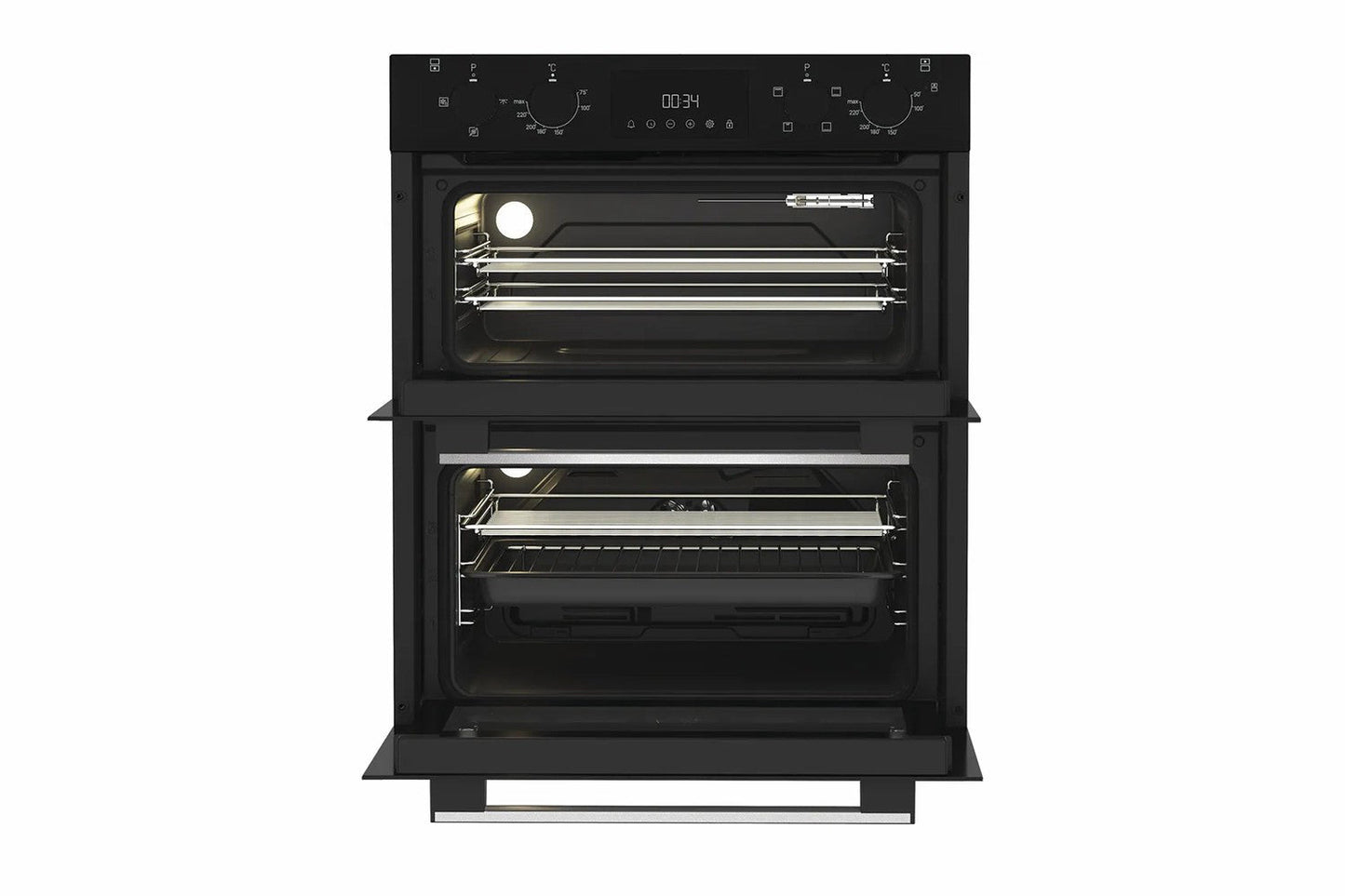 Hotpoint Built-in Under Electric Fan Double Oven | DUH10DB | Black