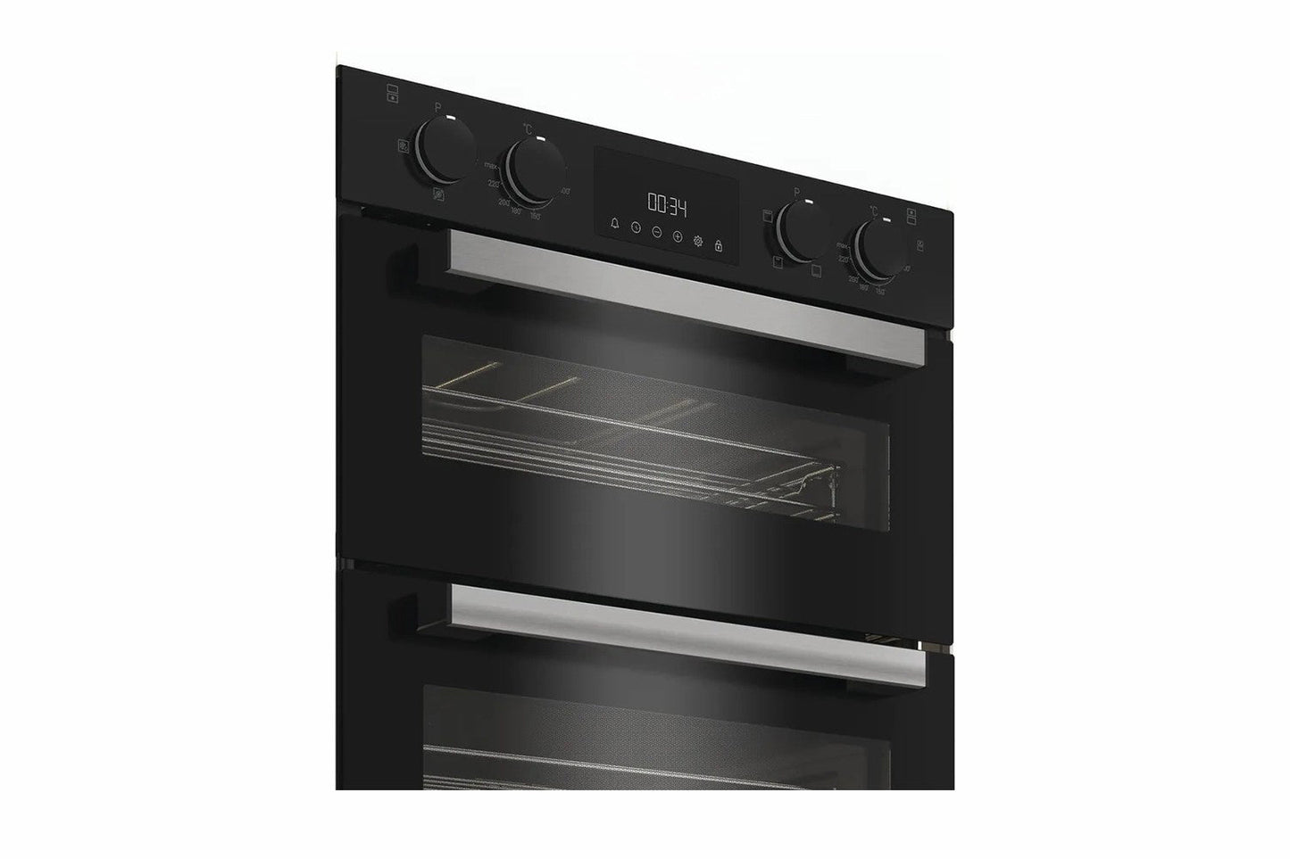 Hotpoint Built-in Under Electric Fan Double Oven | DUH10DB | Black