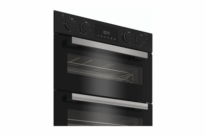 Hotpoint Built-in Under Electric Fan Double Oven | DUH10DB | Black