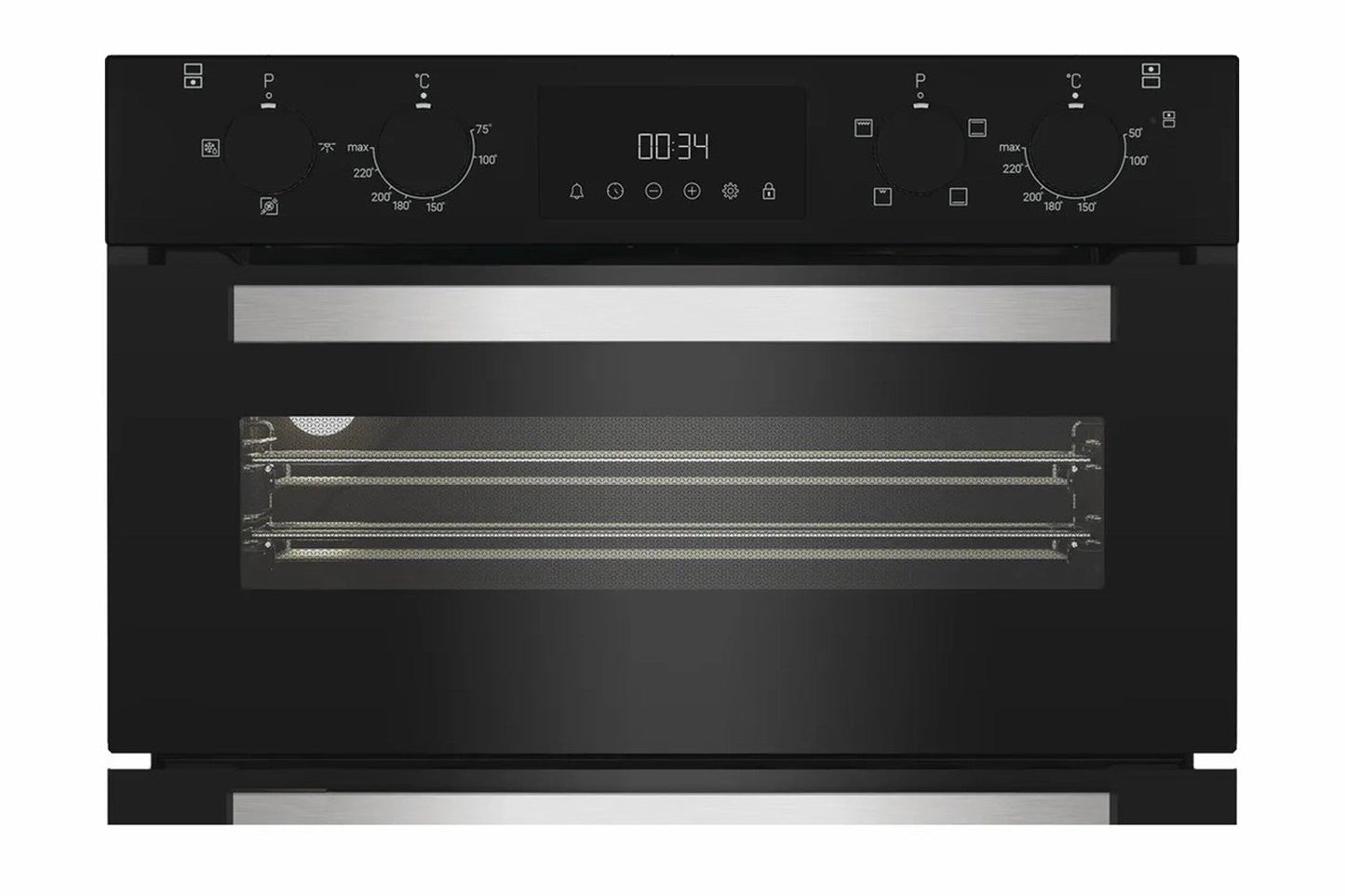 Hotpoint Built-in Under Electric Fan Double Oven | DUH10DB | Black