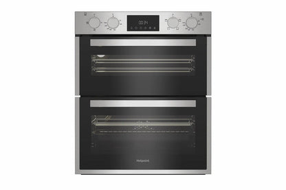 Hotpoint Built-in Under Electric Fan Double Oven | DUH10DIX | Stainless Steel