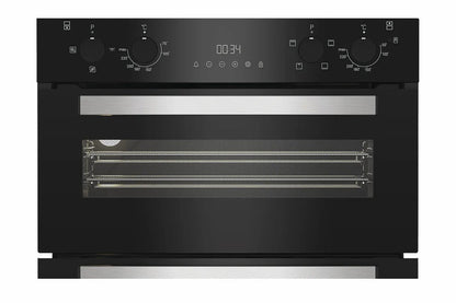 Hotpoint Built-in Under Electric Fan Double Oven | DUH12G1B | Black