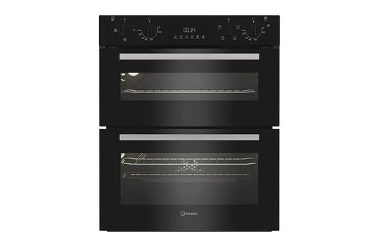 Indesit Built-in Double Oven | DUI10DB | Black